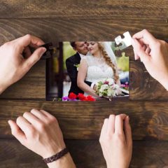 Custom photo puzzle