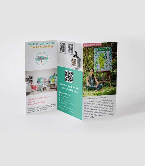 Tri fold brochure